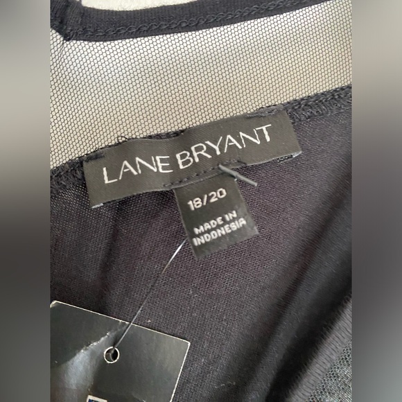 Lane Bryant black sleeveless top - Picture 4 of 7